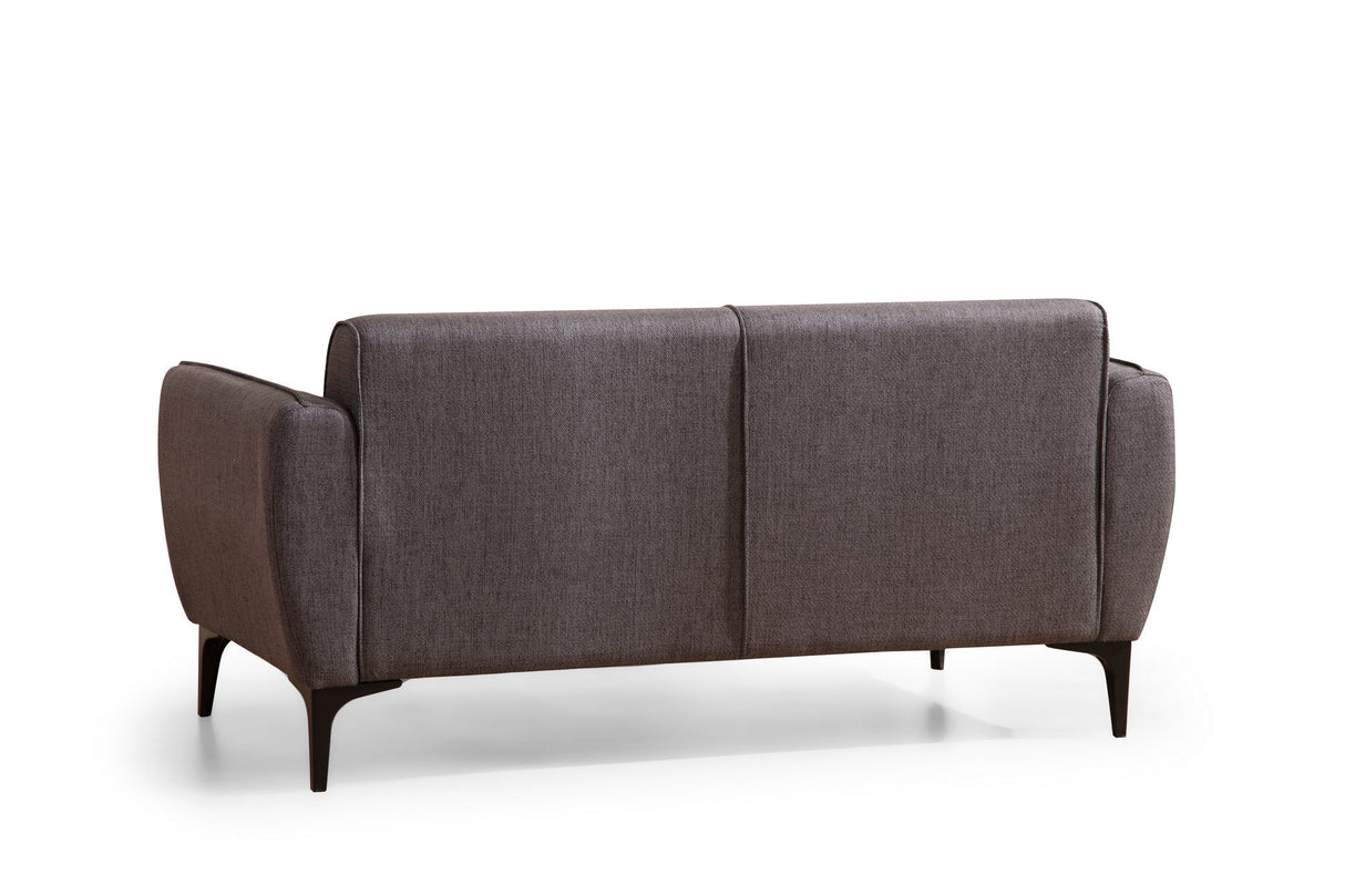 Canapea fixă Belissimo, Diverse culori, Diverse configurații, Diverse dimensiuni - Gri închis - 160x95x67 cm - 2 locuri | SKU: 560ARE1531 | Canapea fixă Belissimo, varianta Gri închis - 160x95x67 cm - 2 locuri, produs pentru amenajarea locuinței, disponibil online în România la CasaMob