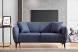 Canapea fixă Belissimo, Diverse culori, Diverse configurații, Diverse dimensiuni - Albastru - 160x95x67 cm - 2 locuri | SKU: 560ARE1533 | Canapea fixă Belissimo, varianta Albastru - 160x95x67 cm - 2 locuri, produs pentru amenajarea locuinței, disponibil online în România la CasaMob