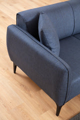 Canapea fixă Belissimo, Diverse culori, Diverse configurații, Diverse dimensiuni - Albastru - 160x95x67 cm - 2 locuri | SKU: 560ARE1533 | Canapea fixă Belissimo, varianta Albastru - 160x95x67 cm - 2 locuri, produs pentru amenajarea locuinței, disponibil online în România la CasaMob