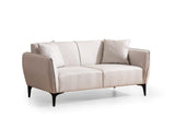 Canapea fixă Belissimo, Diverse culori, Diverse configurații, Diverse dimensiuni - Off white - 160x95x67 cm - 2 locuri | SKU: 560ARE1534 | Canapea fixă Belissimo, varianta Off white - 160x95x67 cm - 2 locuri, produs pentru amenajarea locuinței, disponibil online în România la CasaMob
