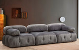 Canapea fixă 3 locuri Bubble (L1-O1-1R), Diverse culori, 95x65x75 cm - Gri | SKU: 560ARE1537 | Canapea fixă 3 locuri Bubble (L1-O1-1R), 95x65x75 cm, varianta Gri, produs pentru amenajarea locuinței, disponibil online în România la CasaMob