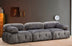 Gri | SKU: 560ARE1537 | Canapea fixă 3 locuri Bubble (L1-O1-1R), 95x65x75 cm, varianta Gri, produs pentru amenajarea locuinței, disponibil online în România la CasaMob