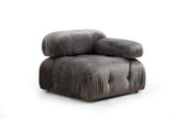 Canapea fixă 3 locuri Bubble (L1-O1-1R), Diverse culori, 95x65x75 cm - Gri | SKU: 560ARE1537 | Canapea fixă 3 locuri Bubble (L1-O1-1R), 95x65x75 cm, varianta Gri, produs pentru amenajarea locuinței, disponibil online în România la CasaMob