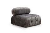 Canapea fixă 3 locuri Bubble (L1-O1-1R), Diverse culori, 95x65x75 cm - Gri | SKU: 560ARE1537 | Canapea fixă 3 locuri Bubble (L1-O1-1R), 95x65x75 cm, varianta Gri, produs pentru amenajarea locuinței, disponibil online în România la CasaMob