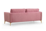 Canapea fixă Rome, Diverse culori, Diverse configurații, Ø10x70 cm - Roz pudrat - 3 locuri | SKU: 560ARE1541 | Canapea fixă Rome, Ø10x70 cm, varianta Roz pudrat - 3 locuri, produs pentru amenajarea locuinței, disponibil online în România la CasaMob