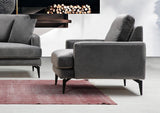 Fotoliu Yase, 80 x 88 x 90 cm - Gri, SKU 560ARE1703