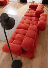 Canapea Zafer, 315 x 80 x 105 cm - Roșu, SKU 560ARE1822