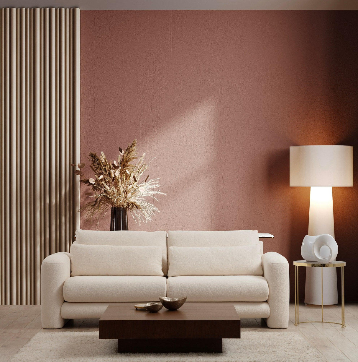 Canapea Lux 3 locuri Lily, 215 x 73 x 97 cm - Crem, SKU 560ARE1847