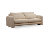 Canapea Lux 3 locuri Lily, 215 x 73 x 97 cm - Bej, SKU 560ARE1847