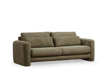 Canapea Lux 3 locuri Lily, 215 x 73 x 97 cm - Verde, SKU 560ARE1847