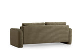 Canapea Lux 3 locuri Lily, 215 x 73 x 97 cm - Verde, SKU 560ARE1847