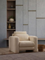 Fotoliu Lily Wing Chair,  98 x 73 x 97 cm - Bej, SKU 560ARE1850