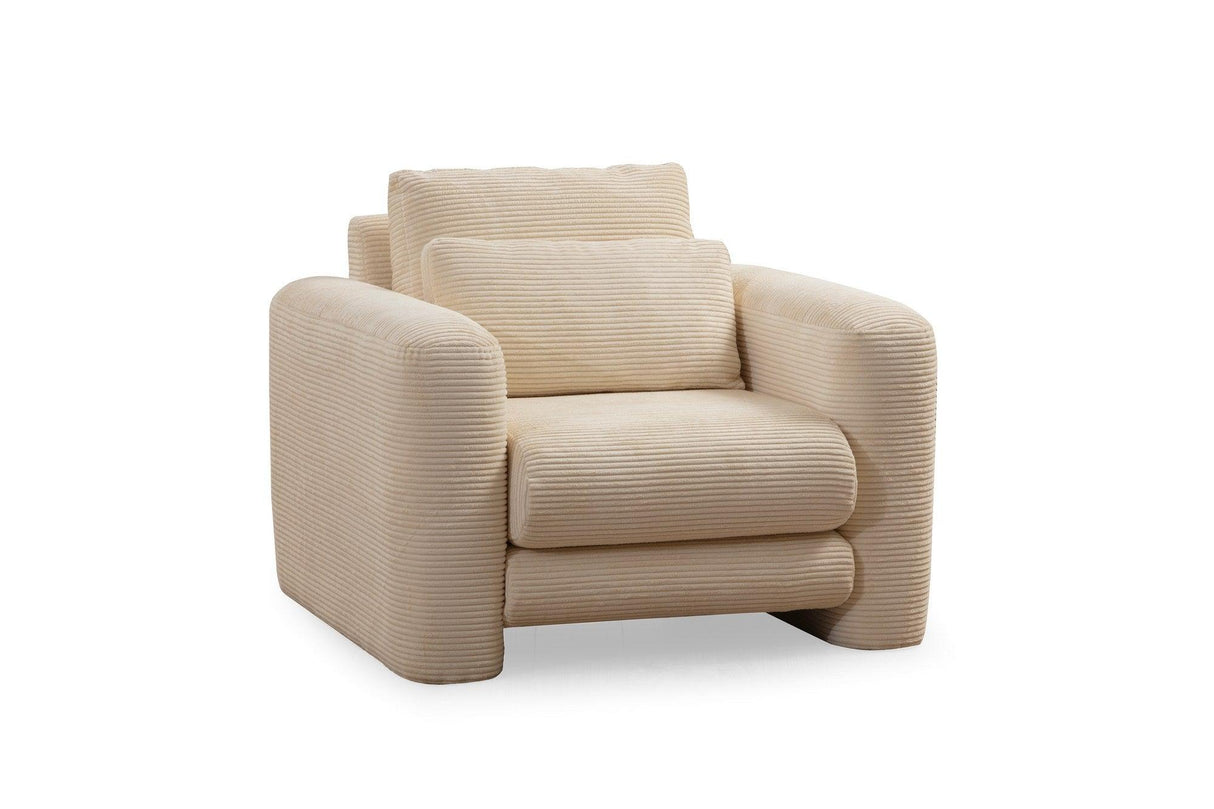 Fotoliu Lily Wing Chair,  98 x 73 x 97 cm - Bej, SKU 560ARE1850