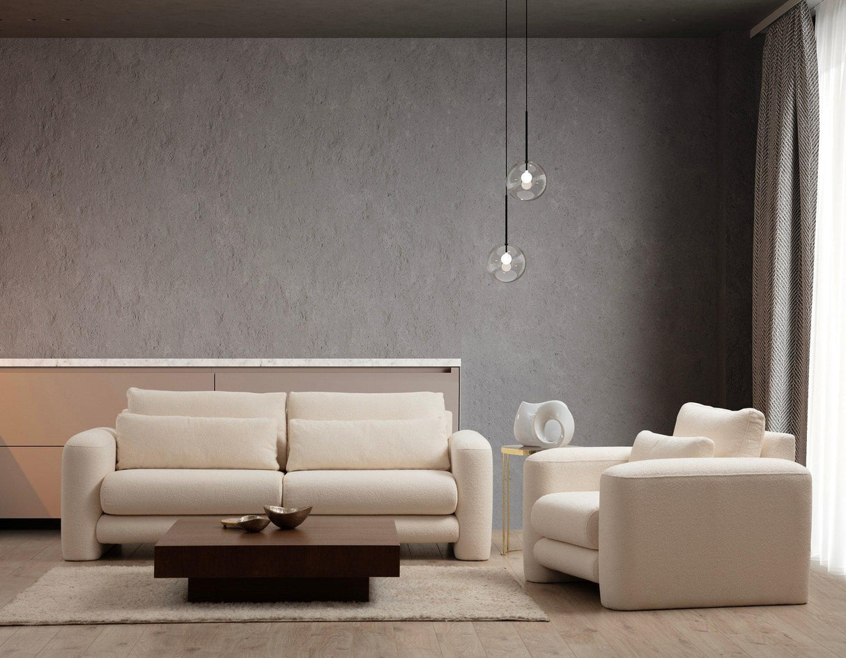 Fotoliu Lily Wing Chair,  98 x 73 x 97 cm - Crem, SKU 560ARE1850