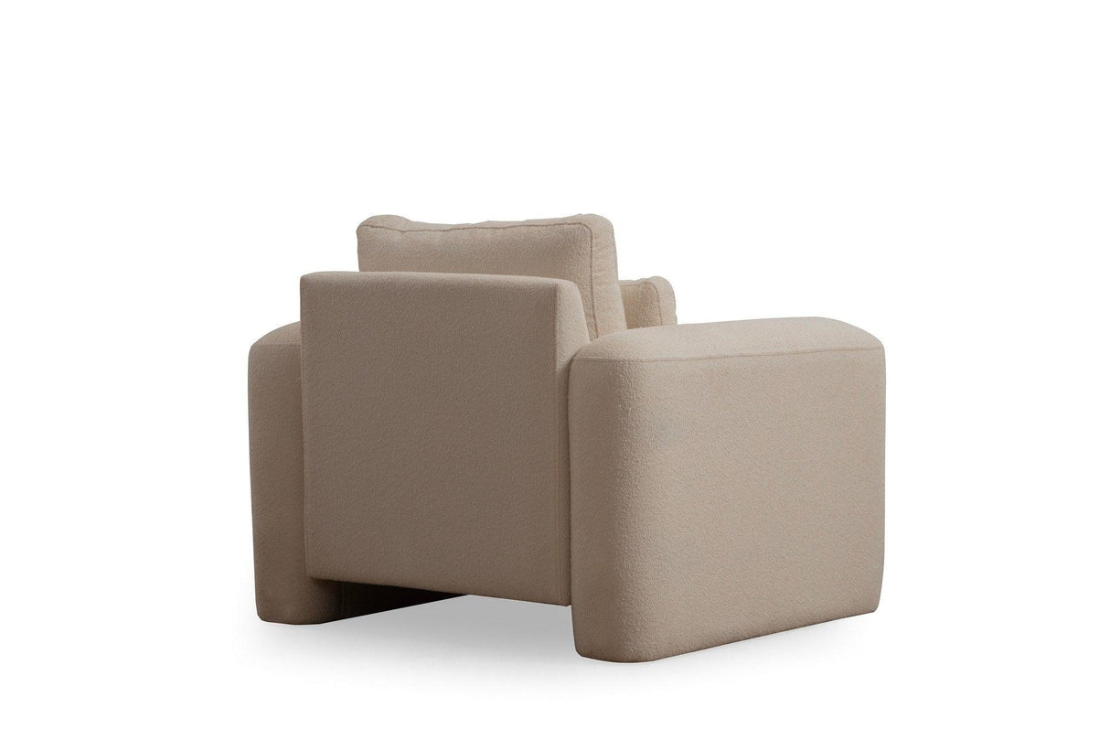 Fotoliu Lily Wing Chair,  98 x 73 x 97 cm - Crem, SKU 560ARE1850