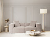 Canapea fixă Lora, Diverse culori, Diverse configurații, 108x74x65 cm - Mocha - 2 locuri | SKU: 560ARE1924 | Canapea fixă Lora, 108x74x65 cm, varianta Mocha - 2 locuri, produs pentru amenajarea locuinței, disponibil online în România la CasaMob