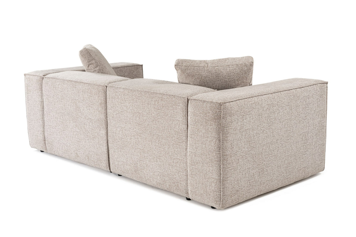 Canapea fixă Lora, Diverse culori, Diverse configurații, 108x74x65 cm - Mocha - 2 locuri | SKU: 560ARE1924 | Canapea fixă Lora, 108x74x65 cm, varianta Mocha - 2 locuri, produs pentru amenajarea locuinței, disponibil online în România la CasaMob