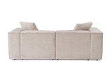 Canapea fixă Lora, Diverse culori, Diverse configurații, 108x74x65 cm - Mocha - 2 locuri | SKU: 560ARE1924 | Canapea fixă Lora, 108x74x65 cm, varianta Mocha - 2 locuri, produs pentru amenajarea locuinței, disponibil online în România la CasaMob
