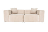 Canapea fixă Lora, Diverse culori, Diverse configurații, 108x74x65 cm - Crem - 2 locuri | SKU: 560ARE1937 | Canapea fixă Lora, 108x74x65 cm, varianta Crem - 2 locuri, produs pentru amenajarea locuinței, disponibil online în România la CasaMob