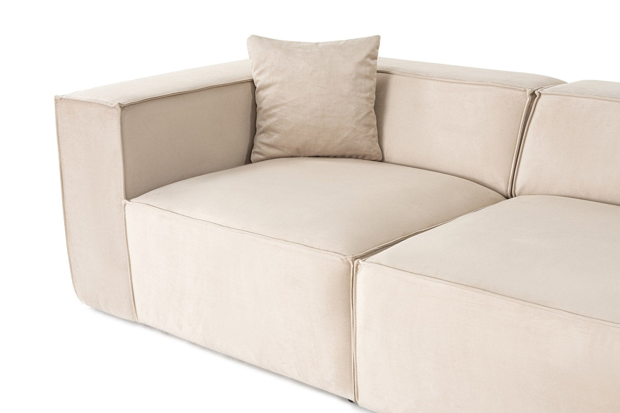 Canapea fixă Lora, Diverse culori, Diverse configurații, 108x74x65 cm - Crem - 2 locuri | SKU: 560ARE1937 | Canapea fixă Lora, 108x74x65 cm, varianta Crem - 2 locuri, produs pentru amenajarea locuinței, disponibil online în România la CasaMob
