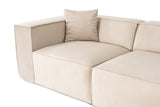 Canapea fixă Lora, Diverse culori, Diverse configurații, 108x74x65 cm - Crem - 2 locuri | SKU: 560ARE1937 | Canapea fixă Lora, 108x74x65 cm, varianta Crem - 2 locuri, produs pentru amenajarea locuinței, disponibil online în România la CasaMob
