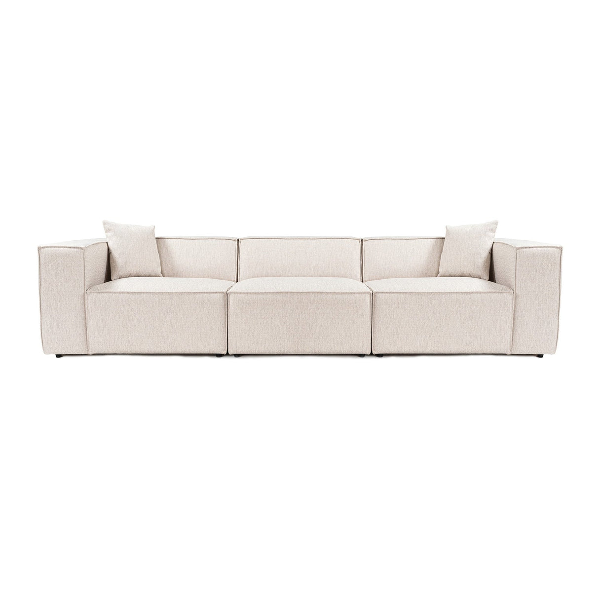 Canapea fixă Lora, Diverse culori, Diverse configurații, 108x74x65 cm - Maro deschis - 3 locuri | SKU: 560ARE2119 | Canapea fixă Lora, 108x74x65 cm, varianta Maro deschis - 3 locuri, produs pentru amenajarea locuinței, disponibil online în România la CasaMob