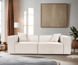 Canapea fixă Lora, Diverse culori, Diverse configurații, 108x74x65 cm - Maro deschis - 2 locuri | SKU: 560ARE2138 | Canapea fixă Lora, 108x74x65 cm, varianta Maro deschis - 2 locuri, produs pentru amenajarea locuinței, disponibil online în România la CasaMob