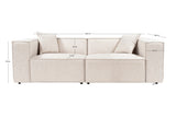 Canapea fixă Lora, Diverse culori, Diverse configurații, 108x74x65 cm - Maro deschis - 2 locuri | SKU: 560ARE2138 | Canapea fixă Lora, 108x74x65 cm, varianta Maro deschis - 2 locuri, produs pentru amenajarea locuinței, disponibil online în România la CasaMob