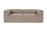 Canapea fixă Fora, Diverse culori, Diverse configurații, Diverse dimensiuni - Maro - 214x105x66 cm - 2 locuri | SKU: 560ARE2157 | Canapea fixă Fora, varianta Maro - 214x105x66 cm - 2 locuri, produs pentru amenajarea locuinței, disponibil online în România la CasaMob