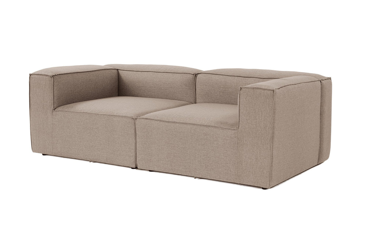Canapea fixă Fora, Diverse culori, Diverse configurații, Diverse dimensiuni - Maro - 214x105x66 cm - 2 locuri | SKU: 560ARE2157 | Canapea fixă Fora, varianta Maro - 214x105x66 cm - 2 locuri, produs pentru amenajarea locuinței, disponibil online în România la CasaMob