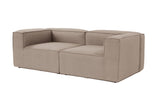Canapea fixă Fora, Diverse culori, Diverse configurații, Diverse dimensiuni - Maro - 214x105x66 cm - 2 locuri | SKU: 560ARE2157 | Canapea fixă Fora, varianta Maro - 214x105x66 cm - 2 locuri, produs pentru amenajarea locuinței, disponibil online în România la CasaMob