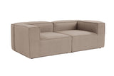 Canapea fixă Fora, Diverse culori, Diverse configurații, Diverse dimensiuni - Maro - 214x105x66 cm - 2 locuri | SKU: 560ARE2157 | Canapea fixă Fora, varianta Maro - 214x105x66 cm - 2 locuri, produs pentru amenajarea locuinței, disponibil online în România la CasaMob