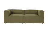 Canapea fixă Fora, Diverse culori, Diverse configurații, Diverse dimensiuni - Verde - 214x105x66 cm - 2 locuri | SKU: 560ARE2143 | Canapea fixă Fora, varianta Verde - 214x105x66 cm - 2 locuri, produs pentru amenajarea locuinței, disponibil online în România la CasaMob