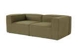 Canapea fixă Fora, Diverse culori, Diverse configurații, Diverse dimensiuni - Verde - 214x105x66 cm - 2 locuri | SKU: 560ARE2143 | Canapea fixă Fora, varianta Verde - 214x105x66 cm - 2 locuri, produs pentru amenajarea locuinței, disponibil online în România la CasaMob