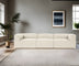 Canapea fixă 3 locuri Fora 3, Ecru, 297x105x66 cm, SKU 560ARE2185, imagine 3