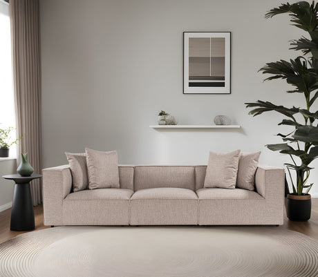 Canapea fixă 3 locuri Sora 3, Diverse culori, 270x95x65 cm
