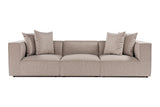 Canapea fixă 3 locuri Sora 3, Diverse culori, 270x95x65 cm - Sand beige | SKU: 560ARE2195 | Canapea fixă 3 locuri Sora 3, 270x95x65 cm, varianta Sand beige, produs pentru amenajarea locuinței, disponibil online în România la CasaMob