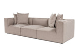 Canapea fixă 3 locuri Sora 3, Diverse culori, 270x95x65 cm - Sand beige | SKU: 560ARE2195 | Canapea fixă 3 locuri Sora 3, 270x95x65 cm, varianta Sand beige, produs pentru amenajarea locuinței, disponibil online în România la CasaMob