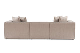 Canapea fixă 3 locuri Sora 3, Diverse culori, 270x95x65 cm - Sand beige | SKU: 560ARE2195 | Canapea fixă 3 locuri Sora 3, 270x95x65 cm, varianta Sand beige, produs pentru amenajarea locuinței, disponibil online în România la CasaMob