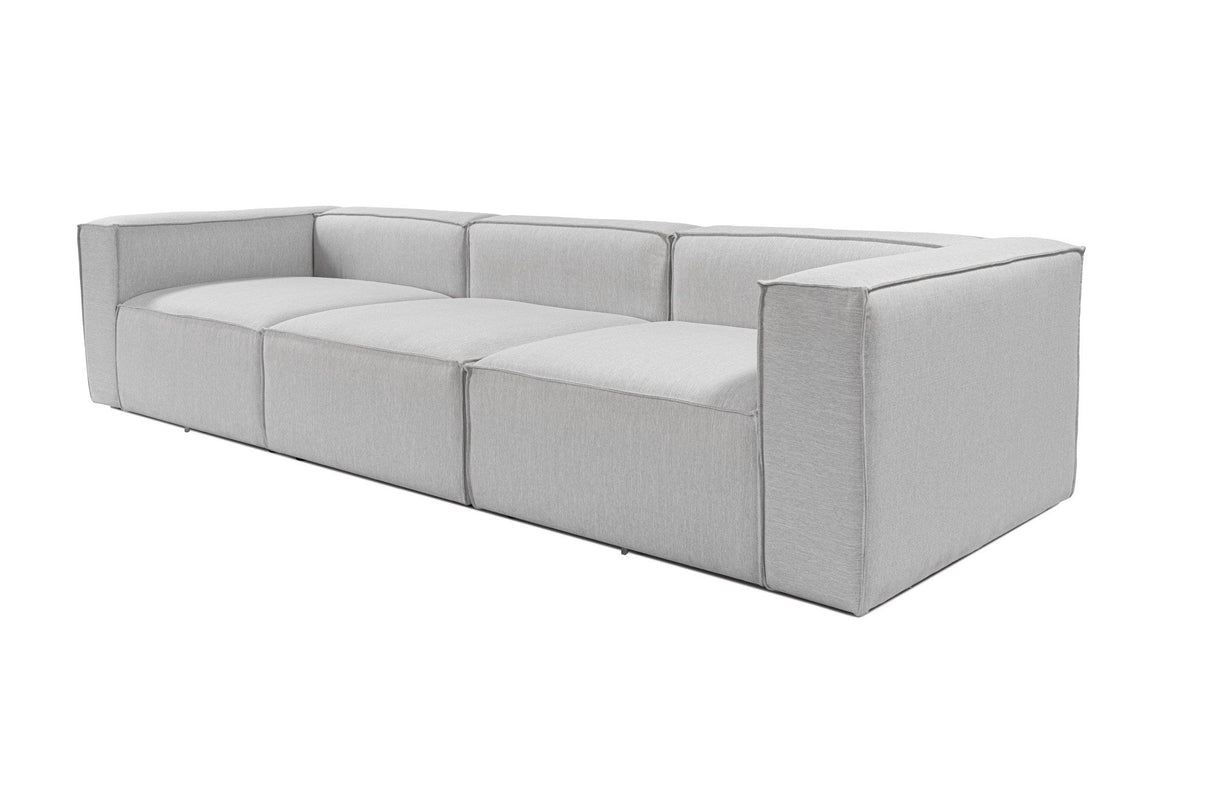 Canapea fixă Fora, Diverse culori, Diverse configurații, Diverse dimensiuni - Gri deschis - Nespecificată - 3 locuri | SKU: 560ARE2208 | Canapea fixă Fora, varianta Gri deschis - Nespecificată - 3 locuri, produs pentru amenajarea locuinței, disponibil online în România la CasaMob