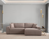 Canapea extensibilă de colț Pırlo, Dreapta, Diverse culori, 260x170x78 cm - Maro | SKU: 560ARE2215 | Canapea extensibilă de colț Pırlo, Dreapta, 260x170x78 cm, varianta Maro, produs pentru amenajarea locuinței, disponibil online în România la CasaMob