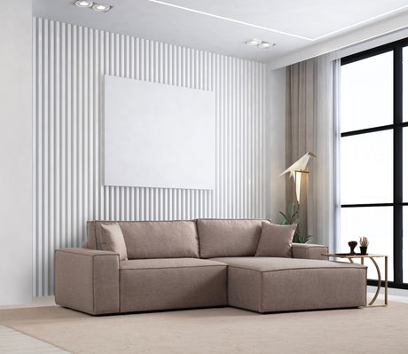Canapea extensibilă de colț Pırlo, Dreapta, Diverse culori, 260x170x78 cm