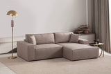 Canapea extensibilă de colț Pırlo, Dreapta, Diverse culori, 260x170x78 cm - Maro | SKU: 560ARE2215 | Canapea extensibilă de colț Pırlo, Dreapta, 260x170x78 cm, varianta Maro, produs pentru amenajarea locuinței, disponibil online în România la CasaMob