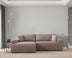 Maro | SKU: 560ARE2216 | Canapea extensibilă de colț Pırlo, Stânga, 260x170x78 cm, varianta Maro, produs pentru amenajarea locuinței, disponibil online în România la CasaMob