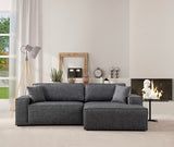 Canapea extensibilă de colț Pırlo, Dreapta, Diverse culori, 260x170x78 cm - Gri închis | SKU: 560ARE2217 | Canapea extensibilă de colț Pırlo, Dreapta, 260x170x78 cm, varianta Gri închis, produs pentru amenajarea locuinței, disponibil online în România la CasaMob