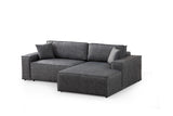 Canapea extensibilă de colț Pırlo, Dreapta, Diverse culori, 260x170x78 cm - Gri închis | SKU: 560ARE2217 | Canapea extensibilă de colț Pırlo, Dreapta, 260x170x78 cm, varianta Gri închis, produs pentru amenajarea locuinței, disponibil online în România la CasaMob