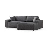Canapea extensibilă de colț Pırlo, Dreapta, Diverse culori, 260x170x78 cm - Gri închis | SKU: 560ARE2217 | Canapea extensibilă de colț Pırlo, Dreapta, 260x170x78 cm, varianta Gri închis, produs pentru amenajarea locuinței, disponibil online în România la CasaMob