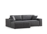 Canapea extensibilă de colț Pırlo, Stânga, Diverse culori, 260x170x78 cm - Gri închis | SKU: 560ARE2218 | Canapea extensibilă de colț Pırlo, Stânga, 260x170x78 cm, varianta Gri închis, produs pentru amenajarea locuinței, disponibil online în România la CasaMob