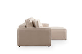 Canapea extensibilă de colț Pırlo, Dreapta, Diverse culori, 260x170x78 cm - Ecru | SKU: 560ARE2219 | Canapea extensibilă de colț Pırlo, Dreapta, 260x170x78 cm, varianta Ecru, produs pentru amenajarea locuinței, disponibil online în România la CasaMob