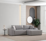 Canapea extensibilă de colț Pırlo, Dreapta, Diverse culori, 260x170x78 cm - Gri deschis | SKU: 560ARE2221 | Canapea extensibilă de colț Pırlo, Dreapta, 260x170x78 cm, varianta Gri deschis, produs pentru amenajarea locuinței, disponibil online în România la CasaMob